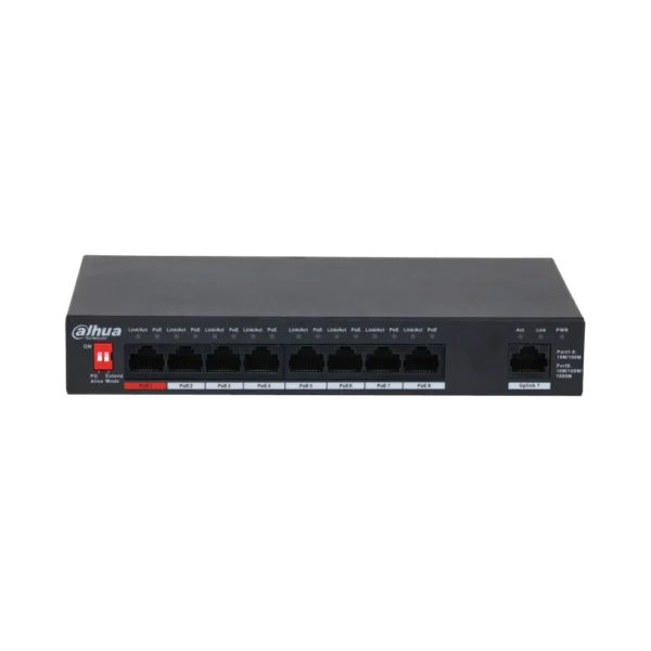 מתג POE ל8 ערוצים PFS3009-8ET1GT-96 -V2