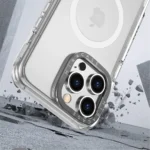 ⁦כיסוי שקוף ל-iPhone 15 PRO MAGSAFE מבית MIRACASE⁩ – תמונה ⁦5⁩
