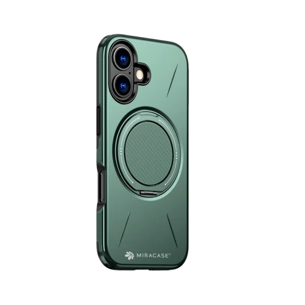 כיסוי ל-iPhone 17 בצבע ירוק דגם MIRAMAG מבית Miracase