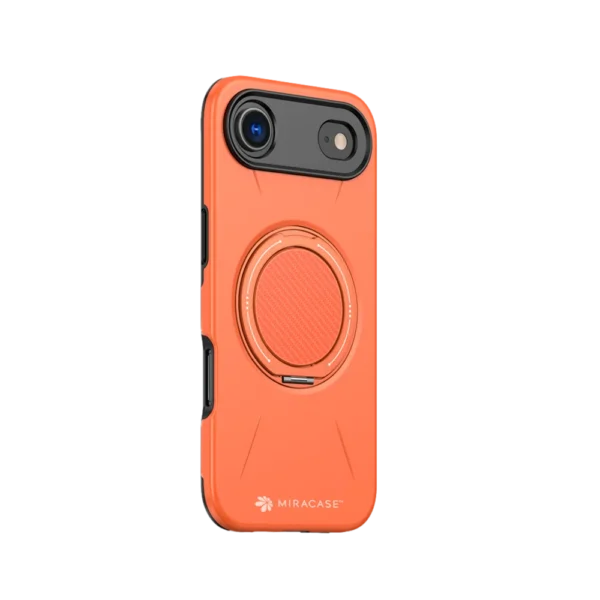 כיסוי ל-iPhone 17 Air בצבע כתום דגם MIRAMAG מבית Miracase