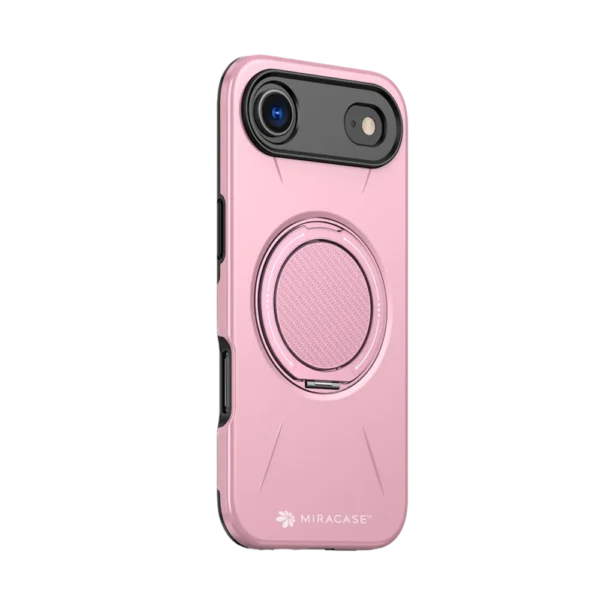 כיסוי ל-iPhone 17 Air בצבע ורוד דגם MIRAMAG מבית Miracase