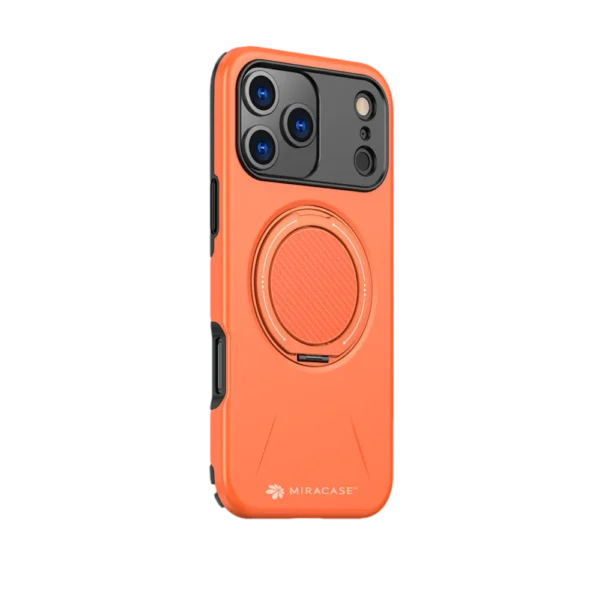 כיסוי ל- iPhone 17 Pro Max בצבע כתום דגם MIRAMAG מבית Miracase