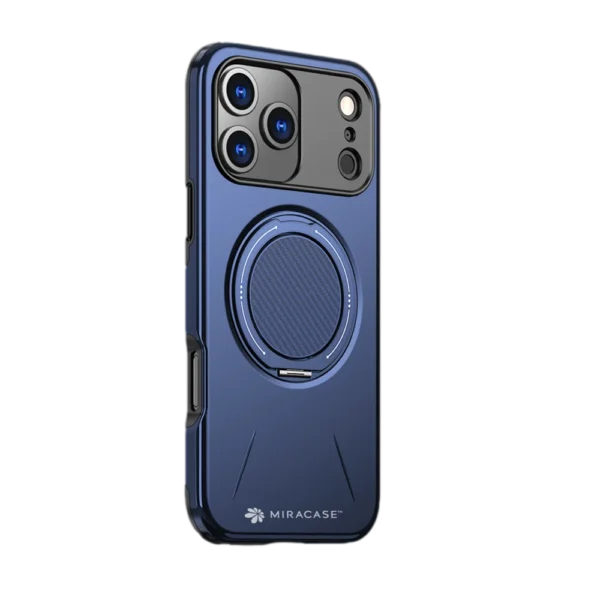 כיסוי ל- iPhone 17 Pro Max בצבע כחול דגם MIRAMAG מבית Miracase