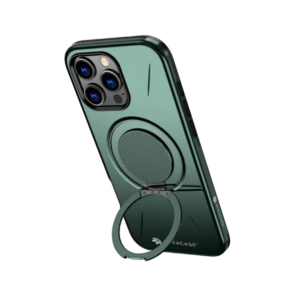 כיסוי ל-iPhone 16 Pro בצבע ירוק דגם MIRAMAG מבית Miracase