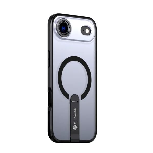 כיסוי MAGSAFE ל-iPhone 17 Air  בצבע שחור דגם MIRASTAND מבית Miracase