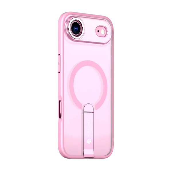 כיסוי MAGSAFE ל-iPhone 17 Air  בצבע ורוד דגם MIRASTAND מבית Miracase