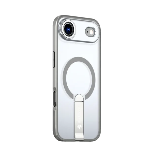 כיסוי MAGSAFE ל-iPhone 17 Air  בצבע אפור דגם MIRASTAND מבית Miracase