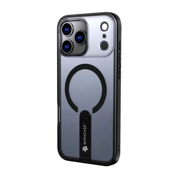 כיסוי MAGSAFE ל-iPhone 17 Pro  בצבע שחור דגם MIRASTAND מבית Miracase