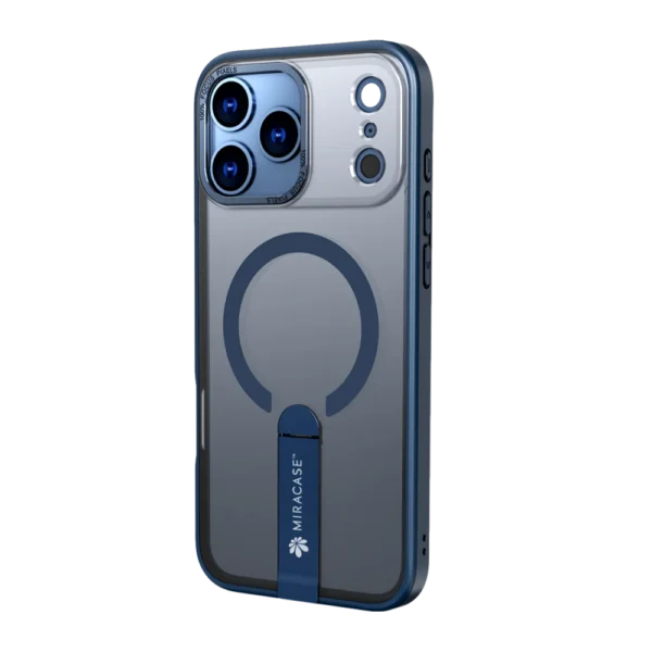 כיסוי MAGSAFE ל-iPhone 17 Pro Max  בצבע כחול דגם MIRASTAND מבית Miracase