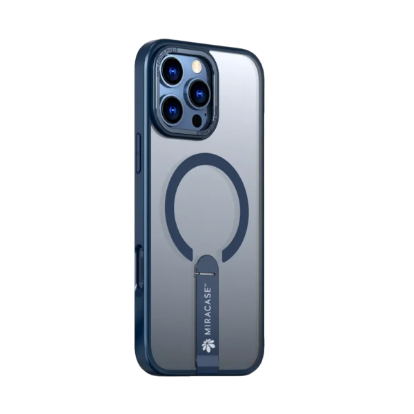 כיסוי MAGSAFE ל-iPhone 16 Pro Max  בצבע כחול דגם MIRASTAND מבית Miracase