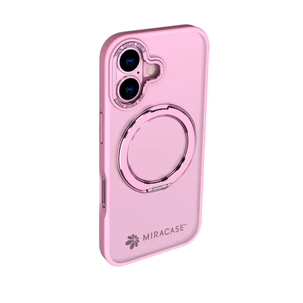 כיסוי ל-iPhone 17 בצבע ורוד דגם MIRARING מבית Miracase