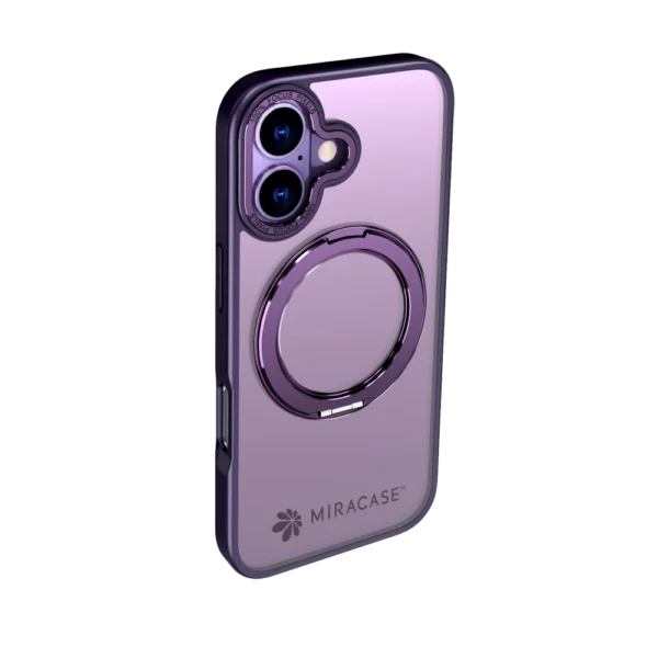 כיסוי ל-iPhone 17 בצבע סגול דגם MIRARING מבית Miracase
