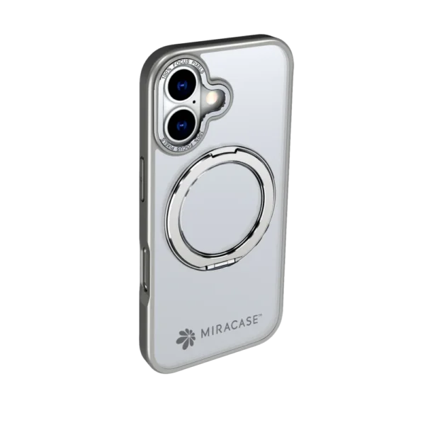 כיסוי ל-iPhone 17 בצבע אפור דגם MIRARING מבית Miracase