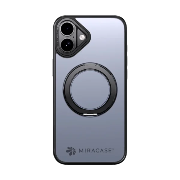 כיסוי ל-iPhone 16 בצבע שחור דגם MIRARING מבית Miracase