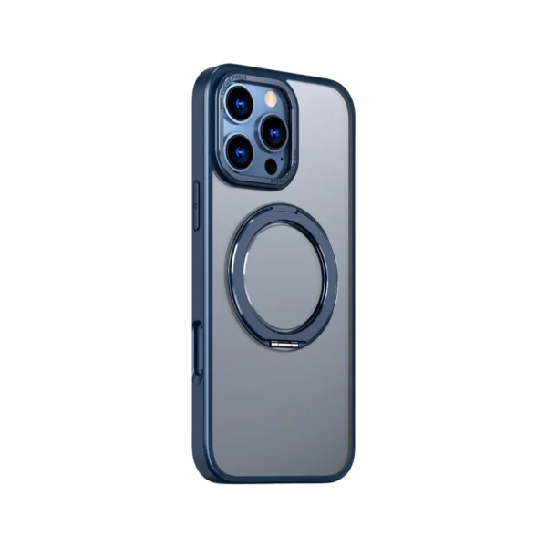 כיסוי ל-iPhone 16 Pro בצבע כחול דגם MIRARING מבית Miracase