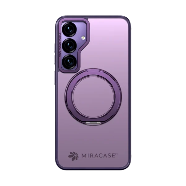 כיסוי ל-Samsung S25 בצבע סגול דגם MIRARING מבית Miracase