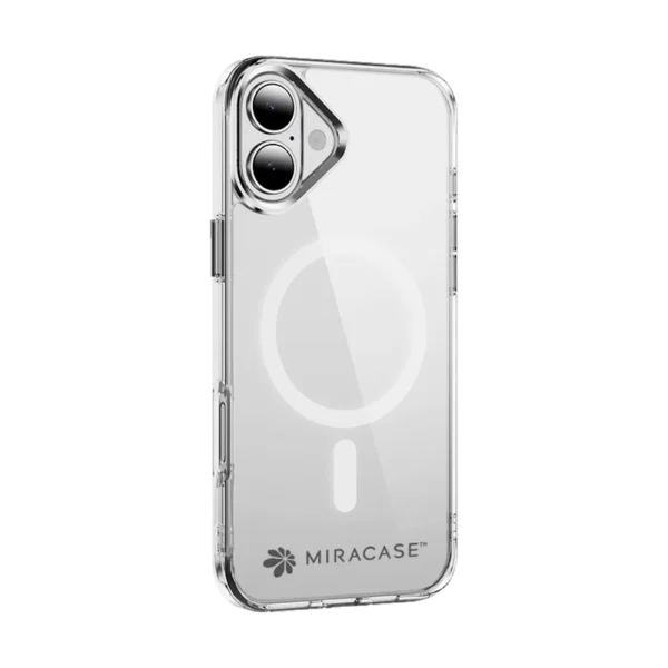 כיסוי ל-iPhone 16 בצבע שקוף דגם MIRASAFE מבית Miracase
