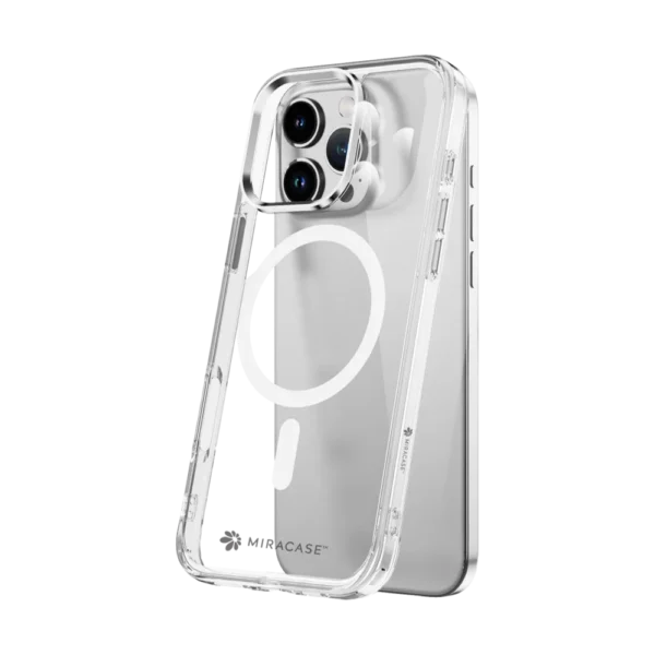 כיסוי ל-iPhone 16 Pro בצבע שקוף דגם MIRASAFE מבית Miracase