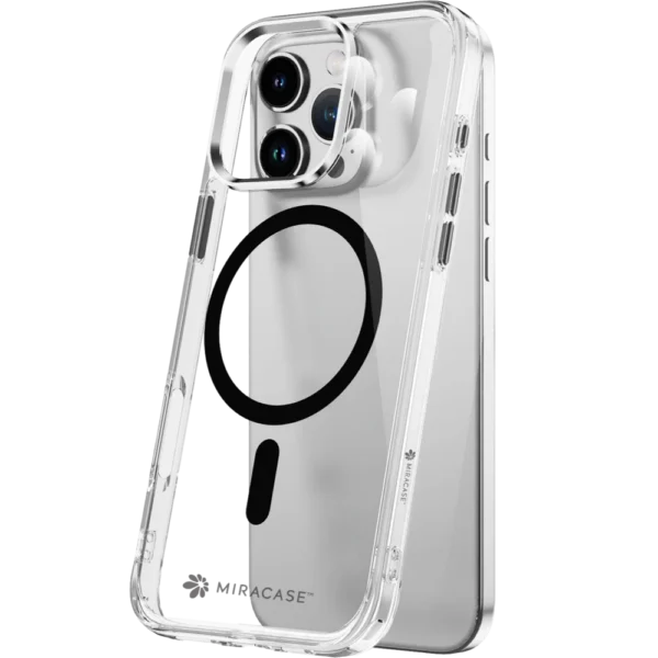 כיסוי ל-iPhone 16 Pro Max בצבע שחור דגם MIRASAFE מבית Miracase