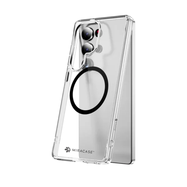 כיסוי ל-Samsung S25 Ultra בצבע שחור דגם MIRASAFE מבית Miracase