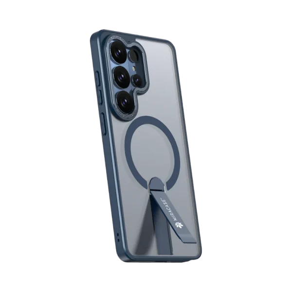 כיסוי MAGSAFE ל-Samsung S26 Ultra בצבע כחול דגם MIRASTAND מבית Miracase