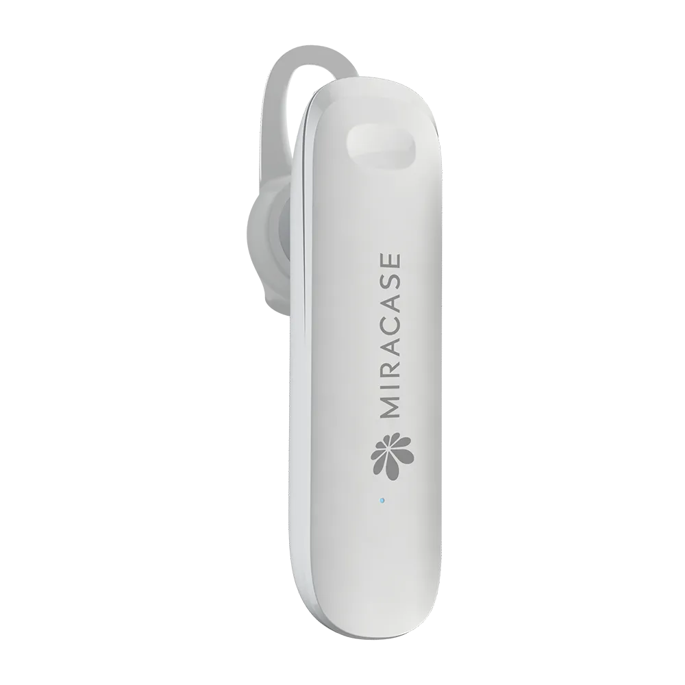 99701-804-05 אוזניית בלוטות' בצבע לבן דגם MBTH900 מבית MIRACASE – תמונה 1