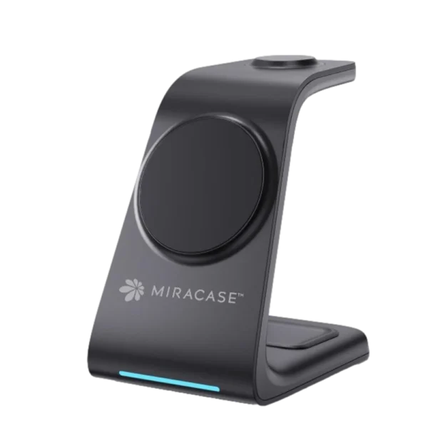 מטען מגסייף MQIW310 15W 3IN1 שחור Miracase