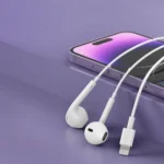 ⁦אוזניה חוטית Lightning דגם MEL310 מבית MIRACASE⁩ – תמונה ⁦2⁩