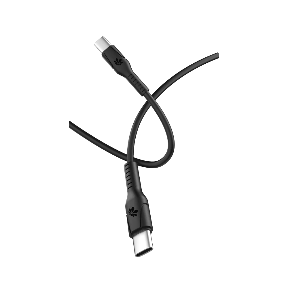 99702-001-19 כבל סילקון Type-C to Type-C 20W מבית MIRACASE – תמונה 1