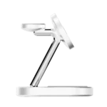 ⁦מטען אלחוטי 3 ב-1 דגם MWIQ580 בצבע לבן מבית MIRACASE⁩ – תמונה ⁦2⁩