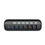 ⁦מטען קיר עוצמתי 140W עם 6 יציאות טעינה דגם  MWC140W מבית Miracase⁩ – תמונה ⁦8⁩