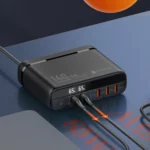 ⁦מטען קיר עוצמתי 140W עם 6 יציאות טעינה דגם  MWC140W מבית Miracase⁩ – תמונה ⁦6⁩