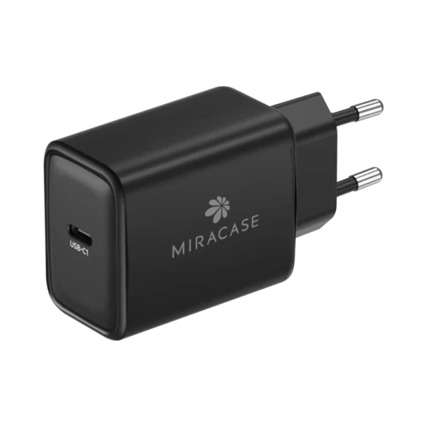 מטען קיר 65W + כבל USB-C דגם MWCM65PD1 מבית Miracase
