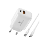 ⁦מטען קיר 20W + כבל USB-C דגם MWC20PQ2 מבית Miracase⁩ – תמונה ⁦2⁩