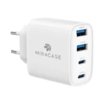 מטען קיר 40W + כבל USB-C דגם MWC40W מבית Miracase