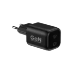מטען קיר GaN בהספק 100W דגם MWCM100PD2 + כבל Type-C בצבע שחור מבית Miracase