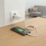 ⁦מטען קיר GaN בהספק 100W דגם MWCM100PD1 + כבל Type-C בצבע שחור מבית Miracase⁩ – תמונה ⁦2⁩