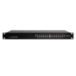 ⁦ES-24-500W מתג POE עם 24 מבואות ג'יגה מקצועי מבית UBIQUITI. תומך עד 500W, מנוהל L3 ושתי מבואות SPF⁩ – תמונה ⁦2⁩