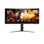 AOC CU34G4Z – מסך גיימינג קעור 34" מהיר במיוחד עם 240Hz