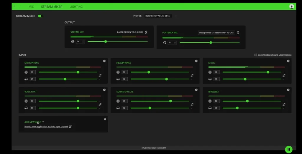 ADVANCED CUSTOMIZATION VIA RAZER SYNAPSE