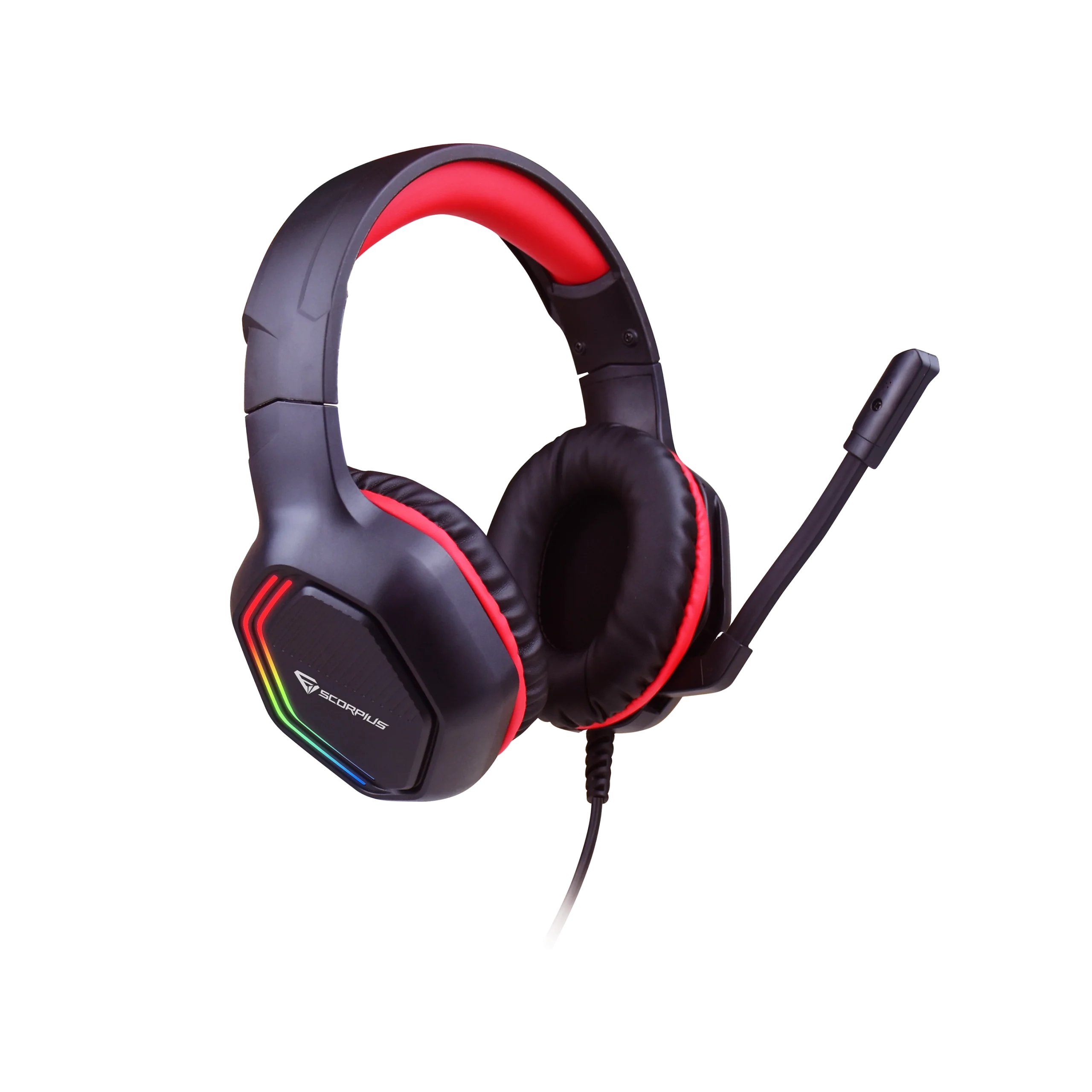 GH810-scaled-1 אוזניות גיימינג עם מיקרופון דגם GH810 מבית SCORPIUS – תמונה 1