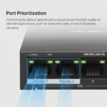 ⁦מתג MS105GP 5-P Gigabit מבית MERCUSYS⁩ – תמונה ⁦4⁩