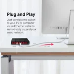 ⁦MS108G 8-Port Desktop Switch מבית MERCUSYS⁩ – תמונה ⁦4⁩