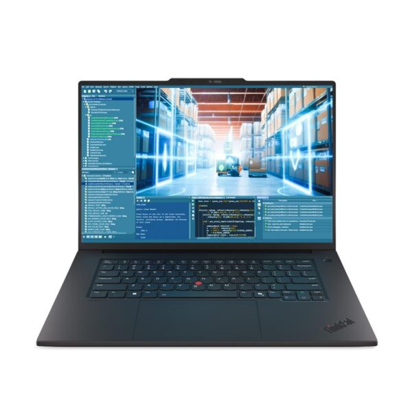 מחשב נייד Lenovo ThinkPad P1 Gen 8 - Intel Core Ultra 7 255H, 64GB RAM, 1TB SSD, NVIDIA RTX PRO 2000, מסך 16 אינץ