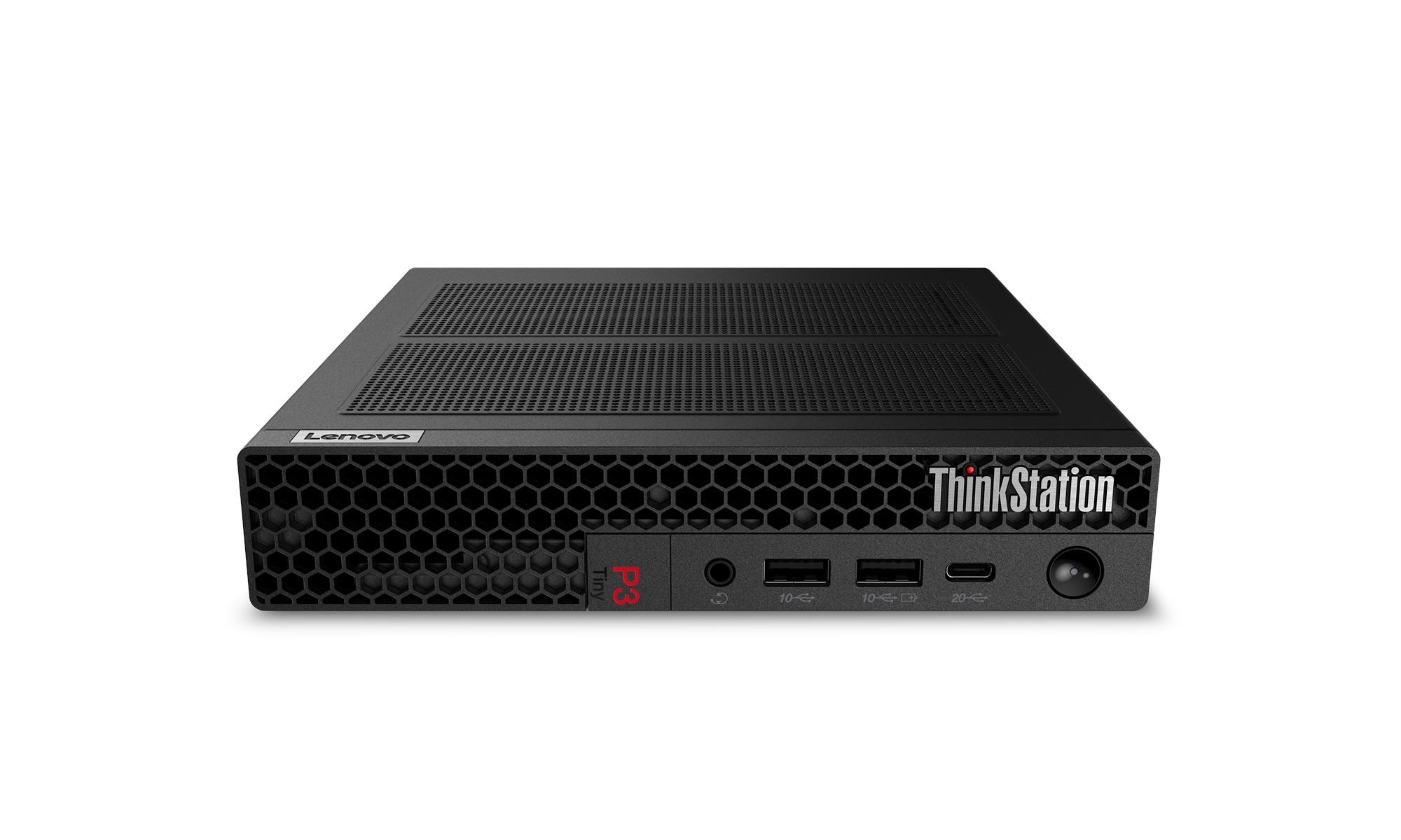 ThinkStation_P3_Tiny_Gen_2_CT1_01 תחנת עבודה Lenovo ThinkStation P3 Tiny Gen 2 - Intel Core Ultra 5 225T, 32GB RAM, 1TB SSD, NVIDIA RTX A1000, מיני – תמונה 1