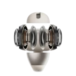 ⁦אוזניות אלחוטיות Shokz OpenDots ONE אפור⁩ – תמונה ⁦3⁩