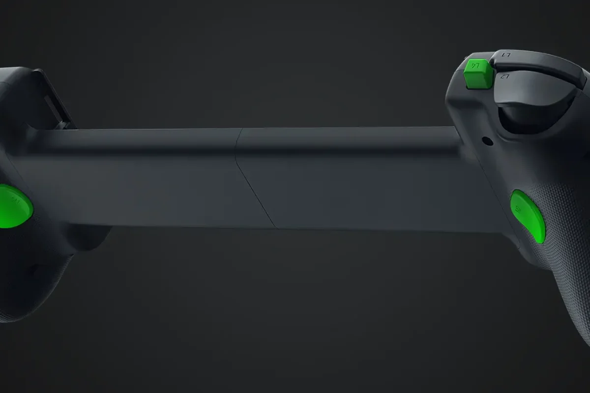 שני כפתורי גב בסגנון Mouse Click ו‑Bumpers לאחיזת Claw Grip