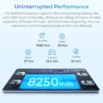 ⁦טאבלט OUKITEL OT5S 4G 6+256 12 שחור סוללה 8250mAh⁩ – תמונה ⁦8⁩
