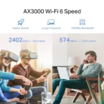 ⁦RE705X AX3000 Mesh WiFi 6 Extender מבית TP-LINK⁩ – תמונה ⁦4⁩